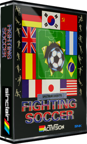 Fighting Soccer - Box - 3D Image