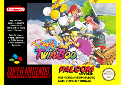 Pop'n TwinBee - Box - Front Image