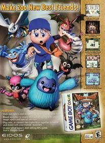 Dragon Warrior Monsters - Advertisement Flyer - Front Image