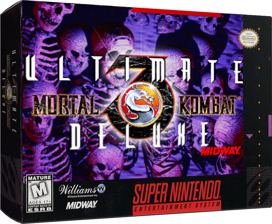 Ultimate Mortal Kombat 3 SNES Super Nintendo