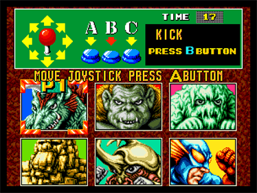 King of the Monsters - Screenshot - Game Select Image