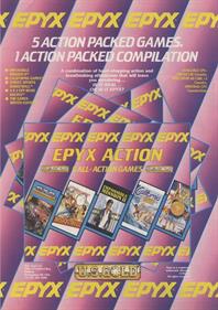 Epyx Action - Advertisement Flyer - Front Image