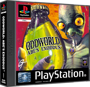Oddworld: Abe's Exoddus - Box - 3D Image
