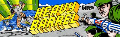 Heavy Barrel - Arcade - Marquee Image