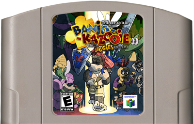 The Legend of Banjo-Kazooie: The Jiggies of Time - Cart - Front Image