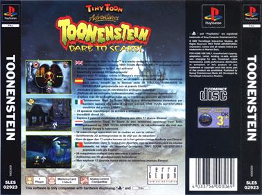 Tiny Toon Adventures: Toonenstein: Dare to Scare! - Box - Back Image