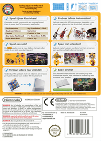 Wii Music - Box - Back Image