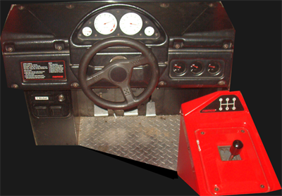 Ridge Racer - Arcade - Control Panel Image