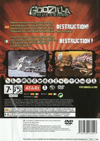 Godzilla: Unleashed - Box - Back Image