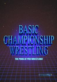 Basic Championship Wrestling - Box - Front Image