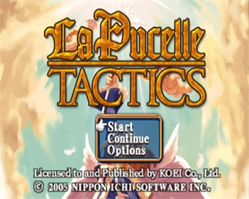 La Pucelle: Tactics - Screenshot - Game Title Image