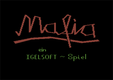 Mafia - Screenshot - Game Title Image