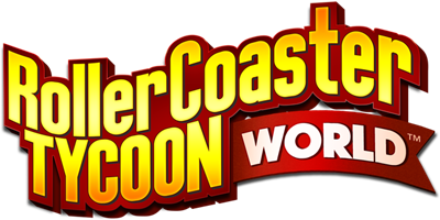 RollerCoaster Tycoon World - Clear Logo Image