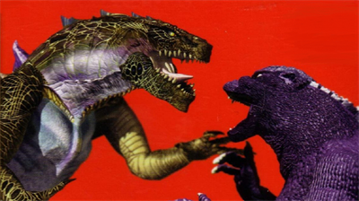 Godzilla Trading Battle - Fanart - Background Image