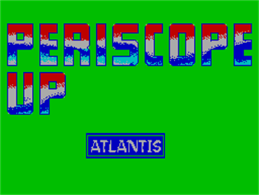 Periscope Up - Screenshot - Game Title Image