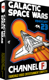 Videocart-23: Galactic Space Wars - Box - 3D Image