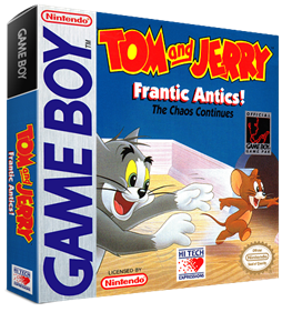 Tom and Jerry: Frantic Antics! - Box - 3D Image