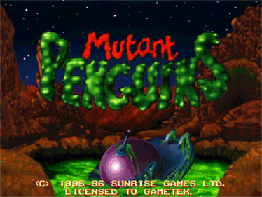 Mutant Penguins - Screenshot - Game Title Image