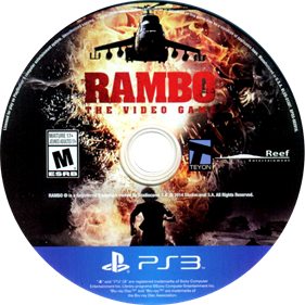 Rambo: The Video Game - Disc Image