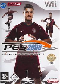 PES 2008: Pro Evolution Soccer - Box - Front Image