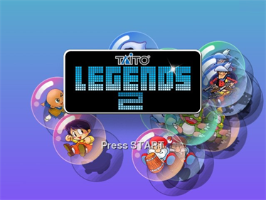Taito Legends 2  - Screenshot - Game Title Image