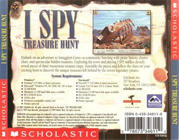 I Spy: Treasure Hunt - Box - Back Image