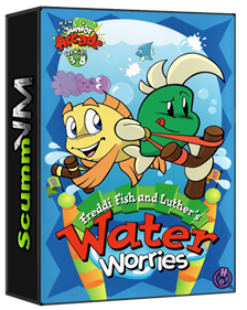 Freddi Fish and Luthers Water Worries - Box - 3D