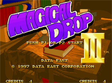 Magical Drop III - Screenshot - Game Title Image