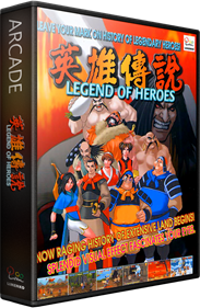 Legend of Heroes - Box - 3D Image