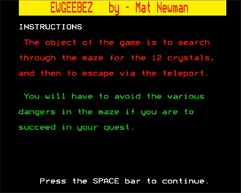 Ewgeebez - Screenshot - Game Title Image
