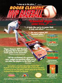 Roger Clemens' MVP Baseball - Advertisement Flyer - Front Image