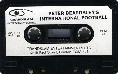 Peter Beardsley's International Football - Cart - Front Image