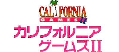 California Games II - Clear Logo Image