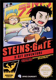 8-Bit Adventure Steins;Gate - Fanart - Box - Front Image