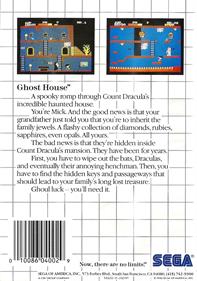 Ghost House - Box - Back Image