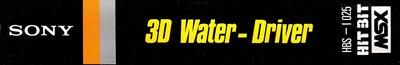 3D Water-Driver - Banner Image