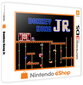 Donkey Kong Jr. - Box - 3D Image