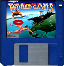 World Games - Fanart - Disc Image
