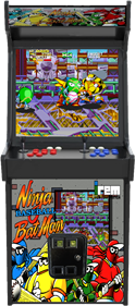 Ninja Baseball Bat Man - Arcade - Cabinet Image