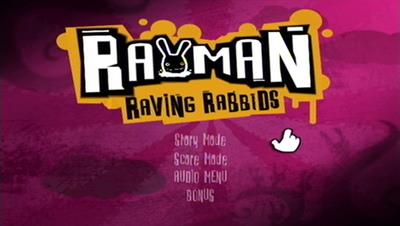 Rayman: Raving Rabbids - Screenshot - Game Title Image