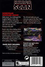 IWL: Interstellar Wrestling League - Box - Back Image