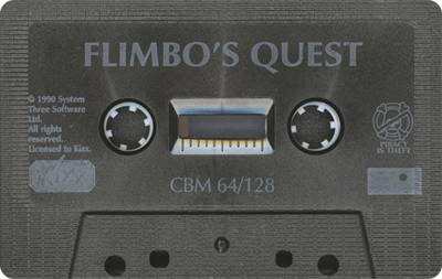 Flimbo's Quest - Cart - Front Image