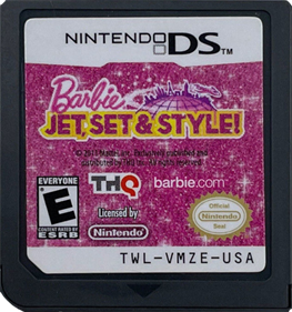 Barbie: Jet, Set & Style! - Cart - Front Image