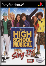 High School Musical: Sing It! - Box - Front - Reconstructed Image