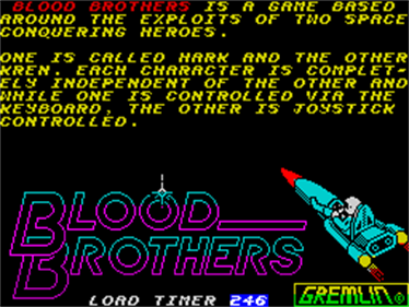Blood Brothers  - Screenshot - Game Title Image