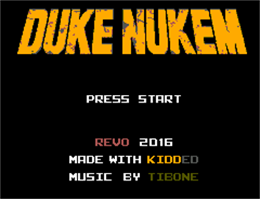 Duke Nukem - Screenshot - Game Title Image