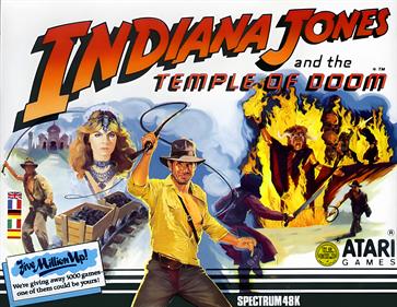Indiana Jones and the Temple of Doom - Box - Front - Reconstructed Image