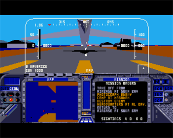 F-19 Stealth Fighter - Screenshot - Gameplay Image