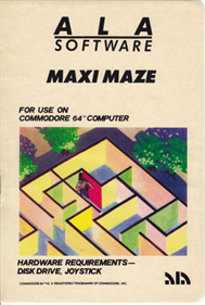 Maxi Maze - Box - Front Image