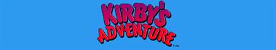 Kirby's Adventure - Banner Image